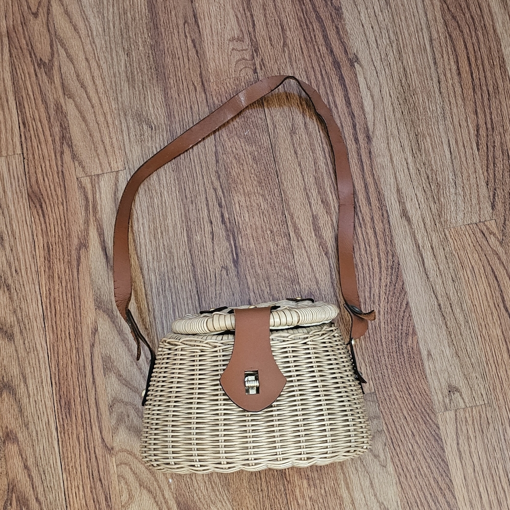 Mister Ernest Simon Wicker Handbag